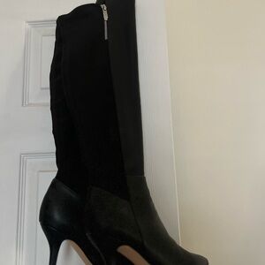 Elegant Black Knee-High Boots